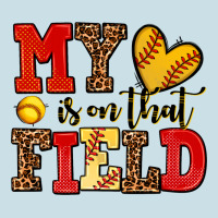 My Heart Is On That Field Softball Ladies Tee | Teevron