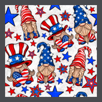 4th Of July Patriotic Gnome Seamless Pattern Zipper Hoodie | Teevron