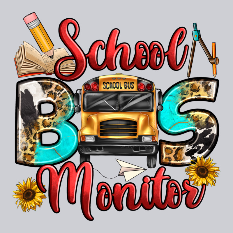 School Bus Monitor Heavyweight Sweatshirt by texasbilliewilder | Teevron