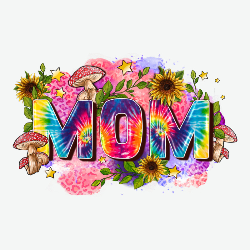 Tie Dye Mom Urban Heavy Tee by Zillion Design Studio | Teevron