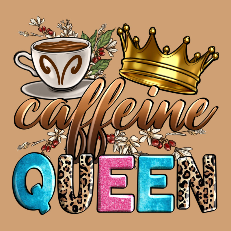 Caffeine Queen Vintage Tee by Zillion Design Studio | Teevron