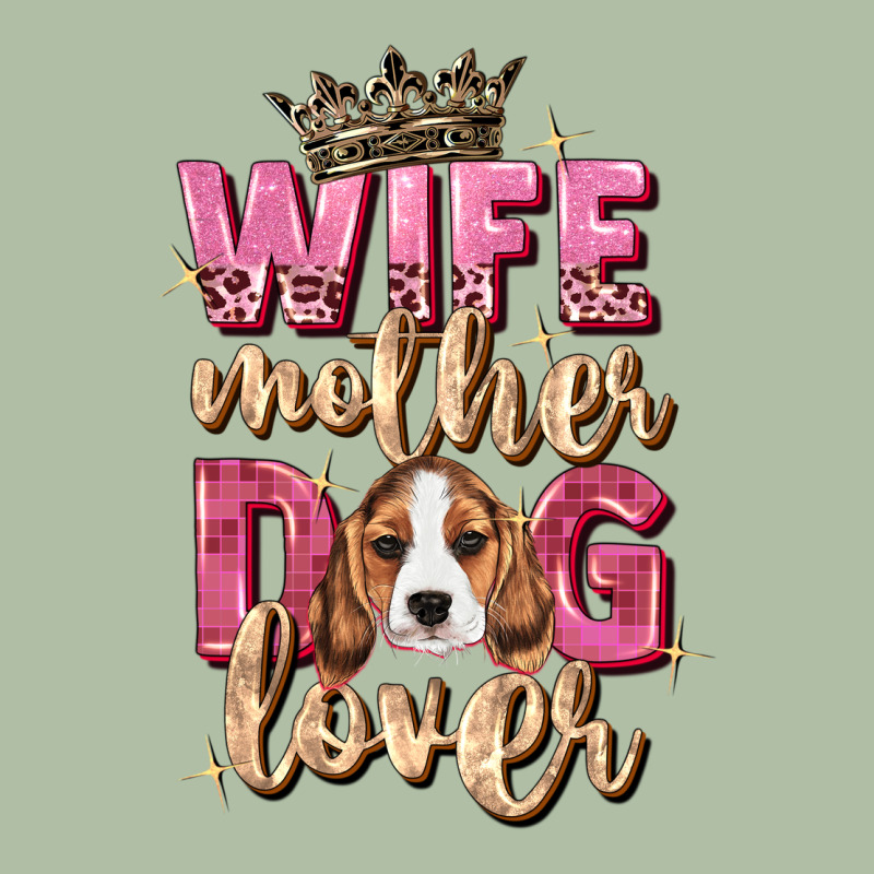 Wife Mother Dog Lover Urban Heavy Tee by Zillion Design Studio | Teevron