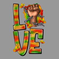 Love Juneteenth With Fist Vintage Hoodie | Teevron