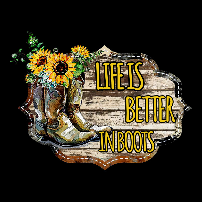 Life Is Better In Boots Urban Hoodie by Bettercallsaul | Teevron