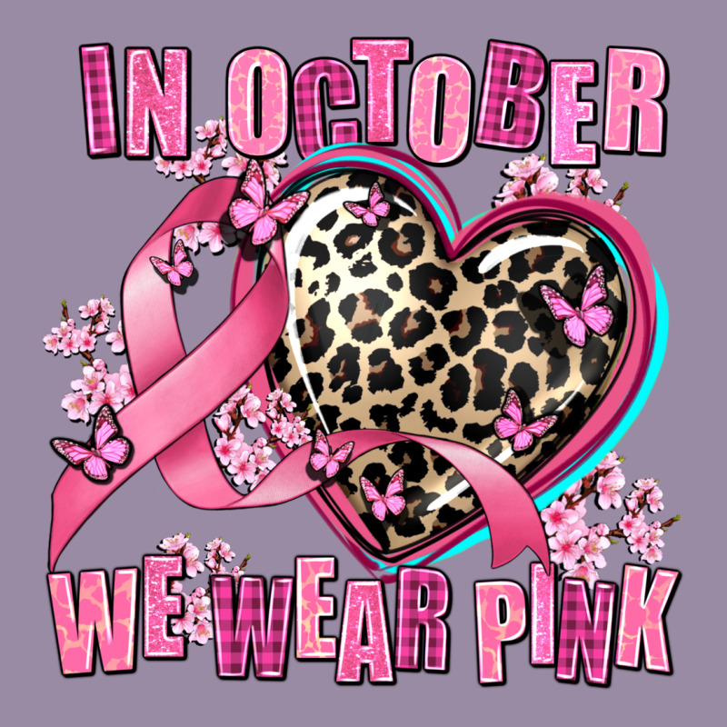 Western Leopard  In October We Wear Pink Heart Classic Tee by AdoDesignShop | Teevron