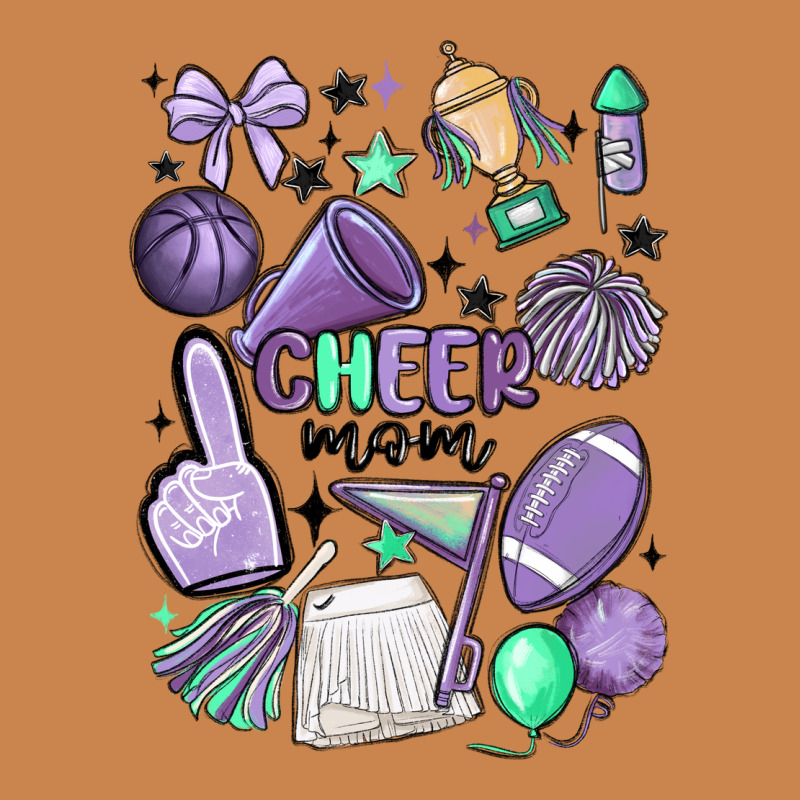 Cheer Mom Heavyweight Hoodie by MaliasSmallBusiness | Teevron
