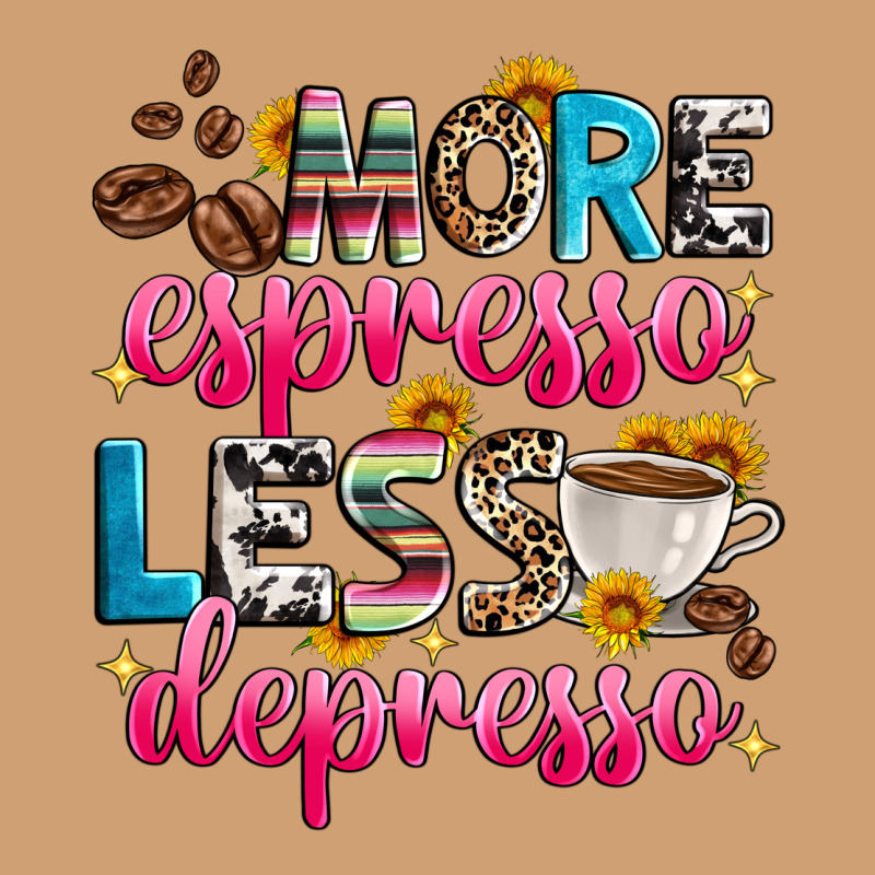 More Espresso Less Depresso Vintage Tee by Zillion Design Studio | Teevron