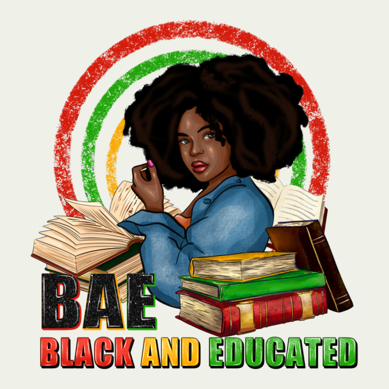 Bae Black And Educated Urban Heavy Tee by Zillion Design Studio | Teevron