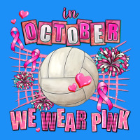 In October We Wear Pink Volleyball Classic Tee | Teevron