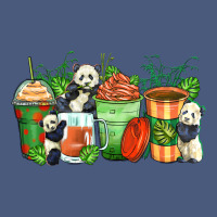 Panda Coffee Cups Vintage Hoodie | Teevron