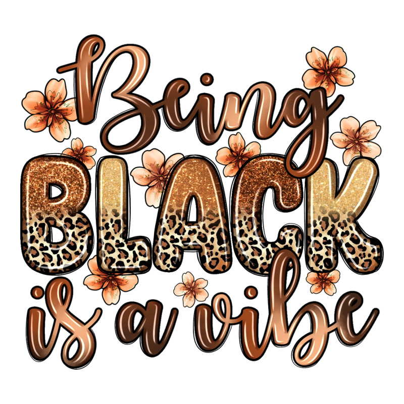 Being Black Is A Vibe Urban Heavy Tee by Zillion Design Studio | Teevron
