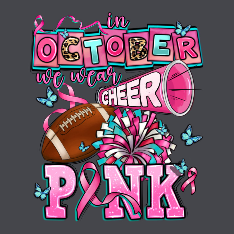 In October We Wear Cheer Pink Football Classic Tee by AdoDesignShop | Teevron