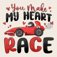 You Make My Heart Race Valentine's Day Premium Sweatshirt | Teevron