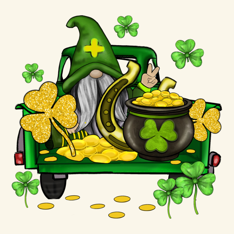 St Patricks Truck And Gnome Premium Hoodie by AdoDesignShop | Teevron