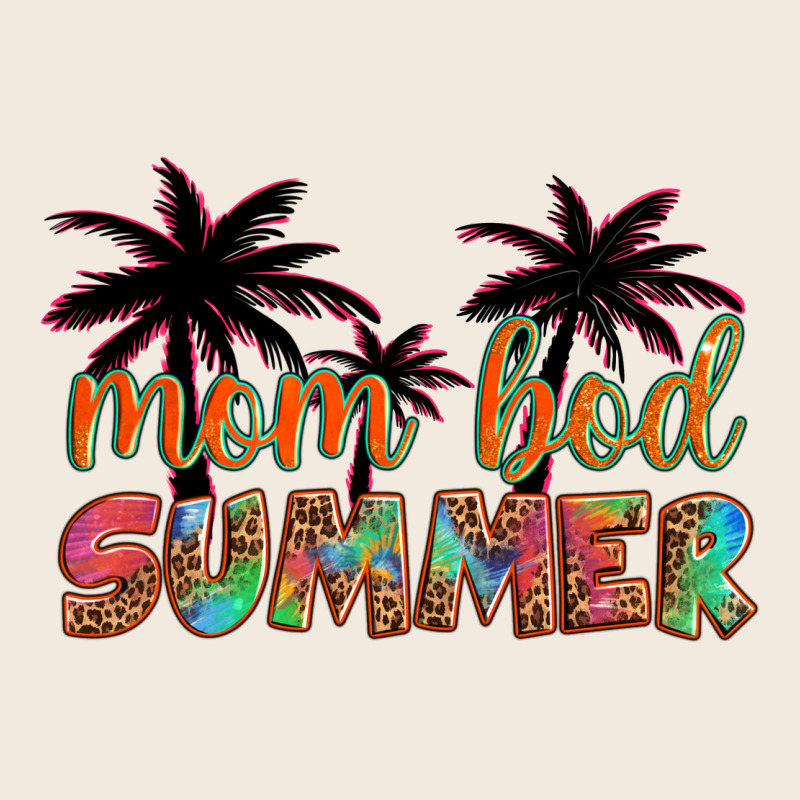 Mom Bod Summer With Palms Zipper Hoodie by Artiststas | Teevron