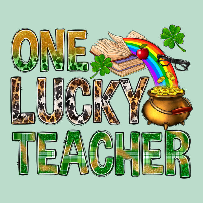 One Lucky Teacher St. Patricks Premium Hoodie by BundleAndBundleShop | Teevron