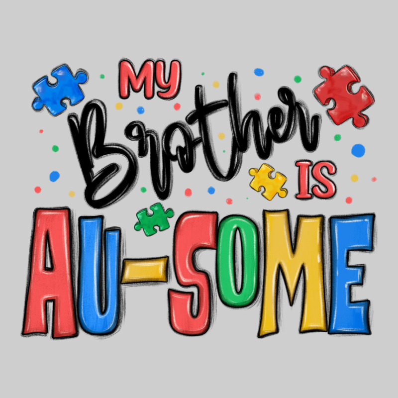 My Brother Is Ausome Autism Premium Sweatshirt by MaliasSmallBusiness | Teevron
