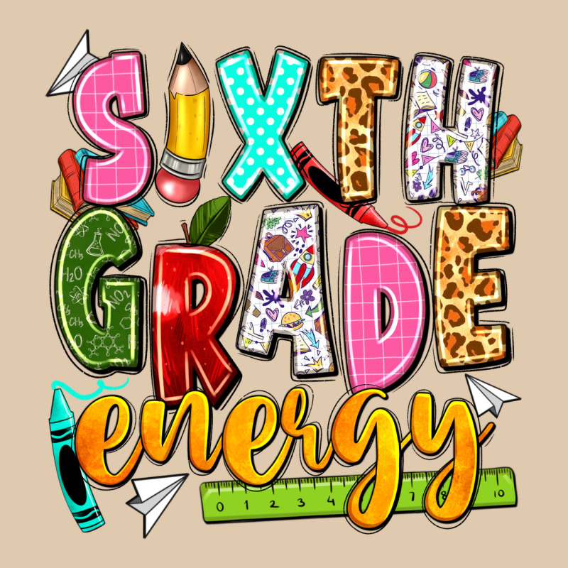 Sixth Grade Energy Heavyweight Sweatshirt by texasbilliewilder | Teevron