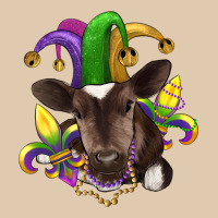 Mardi Gras Baby Cow Heavyweight Sweatshirt | Teevron