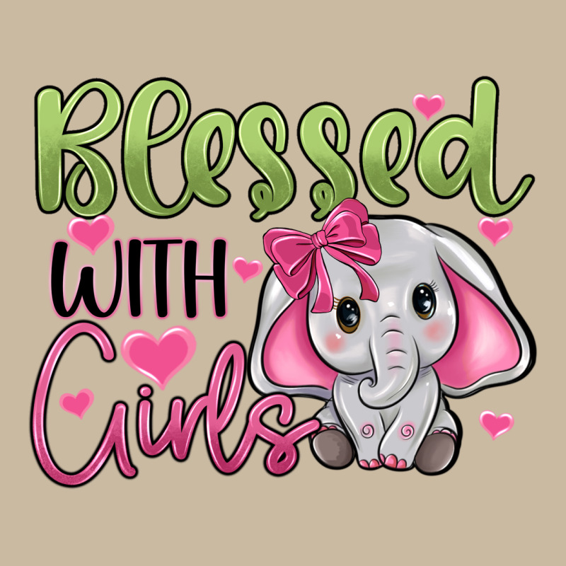 Blessed With Girls Long Sleeve Tee by JahusDesignShop | Teevron