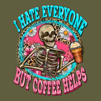 I Hate Everyone But Coffee Helps Vintage Tee | Teevron