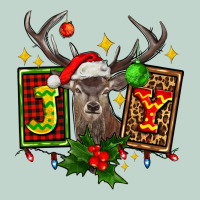 Joy With Reindeer Ado Zipper Hoodie | Teevron