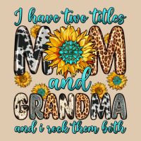 I Have Two Titles Mom And Grandma And I Rock Them Heavyweight Sweatshirt | Teevron