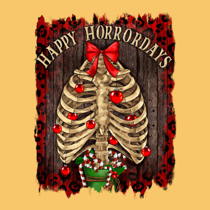 Happy Horrordays Vintage Hoodie by RanaPortraitStore | Teevron