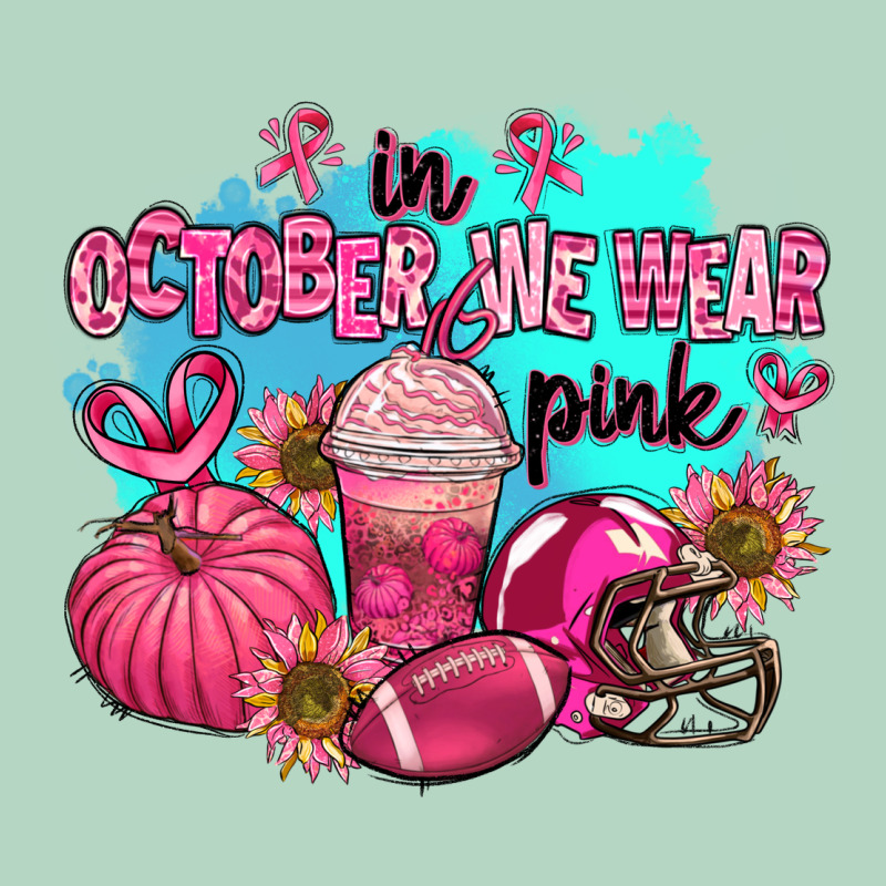 In October We Wear Pink American Football Classic Tee by AdoDesignShop | Teevron