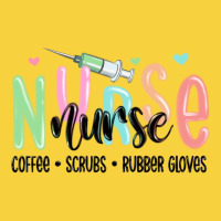 Coffee Scrubs Rubber Gloves Nurse Premium Sweatshirt | Teevron