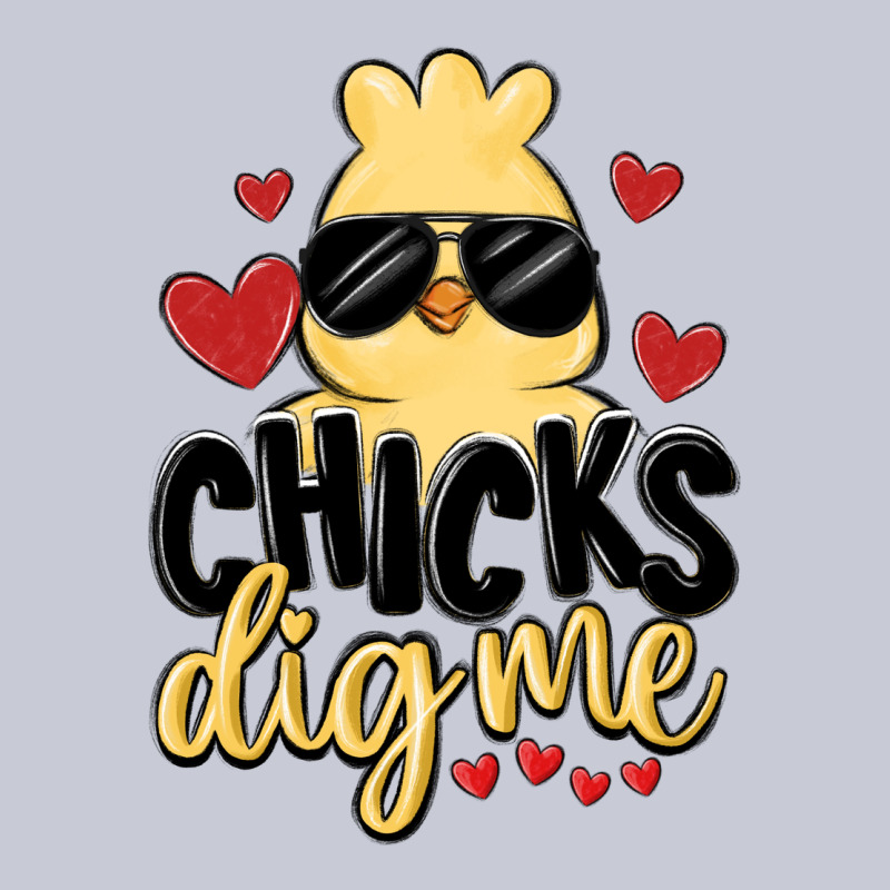 Chicks Dig Me Heavyweight Hoodie by MaliasSmallBusiness | Teevron