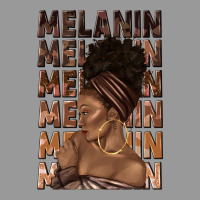 Melanin Melanin Melanin With Afro Girl Vintage Hoodie | Teevron