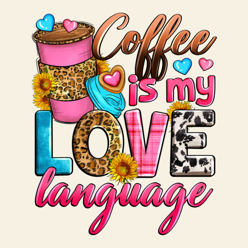 Coffee Is My Love Language Vintage Tee by Zillion Design Studio | Teevron