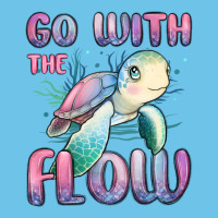 Go With Flow Turtle Premium Sweatshirt | Teevron