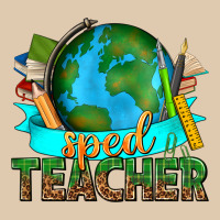 Sped Teacher With Earth Globe Heavyweight Sweatshirt | Teevron