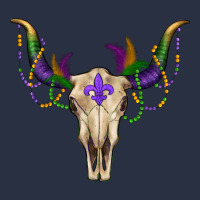 Mardi Gras Bullskull Heavyweight Sweatshirt | Teevron