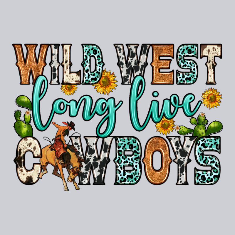 Wild West Long Live Cowboys Heavyweight Sweatshirt by Zillion Design Studio | Teevron