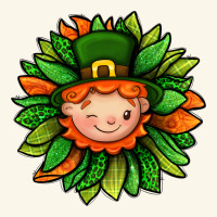 St. Patricks Sunflower With Dwarf Premium Hoodie | Teevron