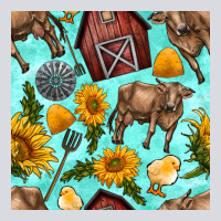 Farm Seamless Pattern Zipper Hoodie | Teevron