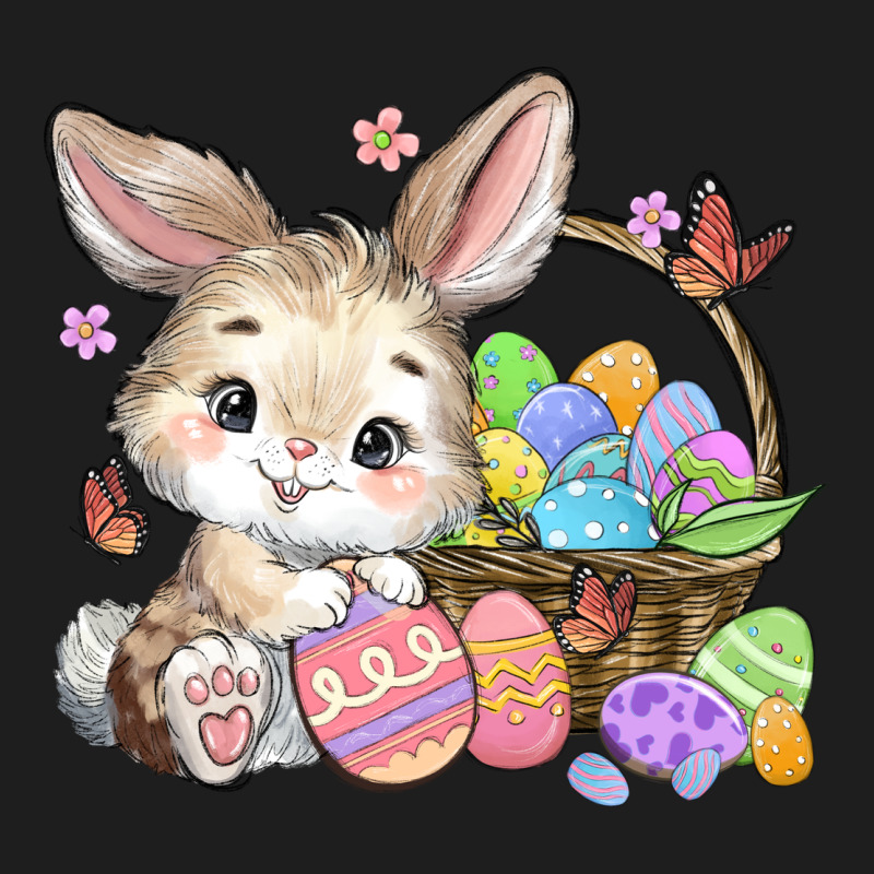 Easter Bunny Heavyweight Hoodie by MaliasSmallBusiness | Teevron