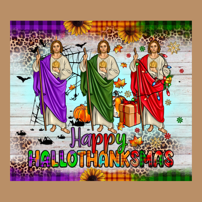 San Judas Happy  Hallothanksmas Vintage Hoodie by JahusDesignShop | Teevron