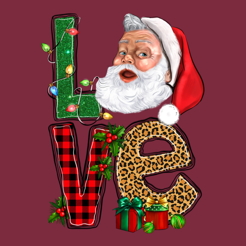 Love With Santa Portrait Premium Hoodie by BundleAndBundleShop | Teevron