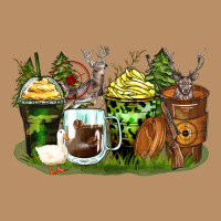 Hunter Coffee Cups Vintage Hoodie | Teevron