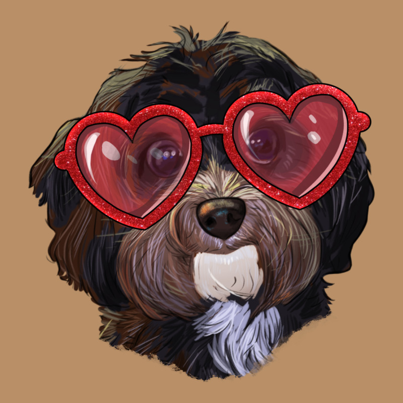 Havanese Dog With Love Glasses Vintage Hoodie by RanaPortraitStore | Teevron