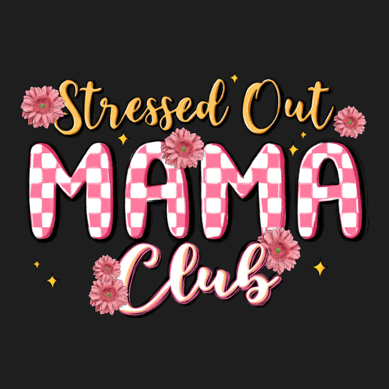Stressed Out Mama Club Heavyweight Hoodie by MaliasSmallBusiness | Teevron