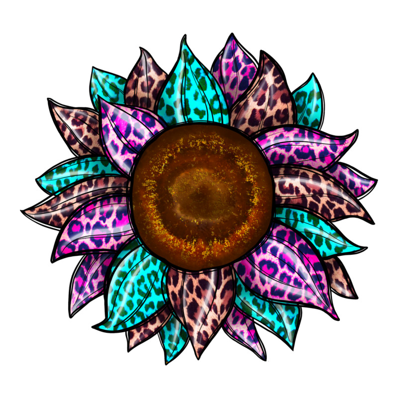 Sunflower Leopard Color Zipper Hoodie by JahusDesignShop | Teevron