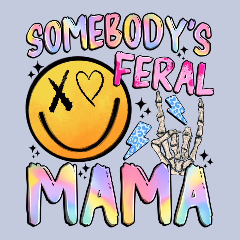 Somebody's Feral Mama Long Sleeve Tee by JahusDesignShop | Teevron