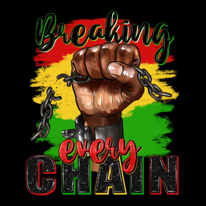 Breaking Every Chain Juneteenth Urban Heavy Tee by Zillion Design Studio | Teevron