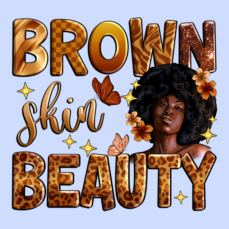 Brown Skin Beauty Urban Heavy Tee by Zillion Design Studio | Teevron