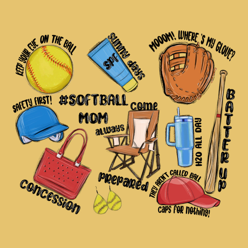 Softball Mom Premium Sweatshirt by MaliasSmallBusiness | Teevron